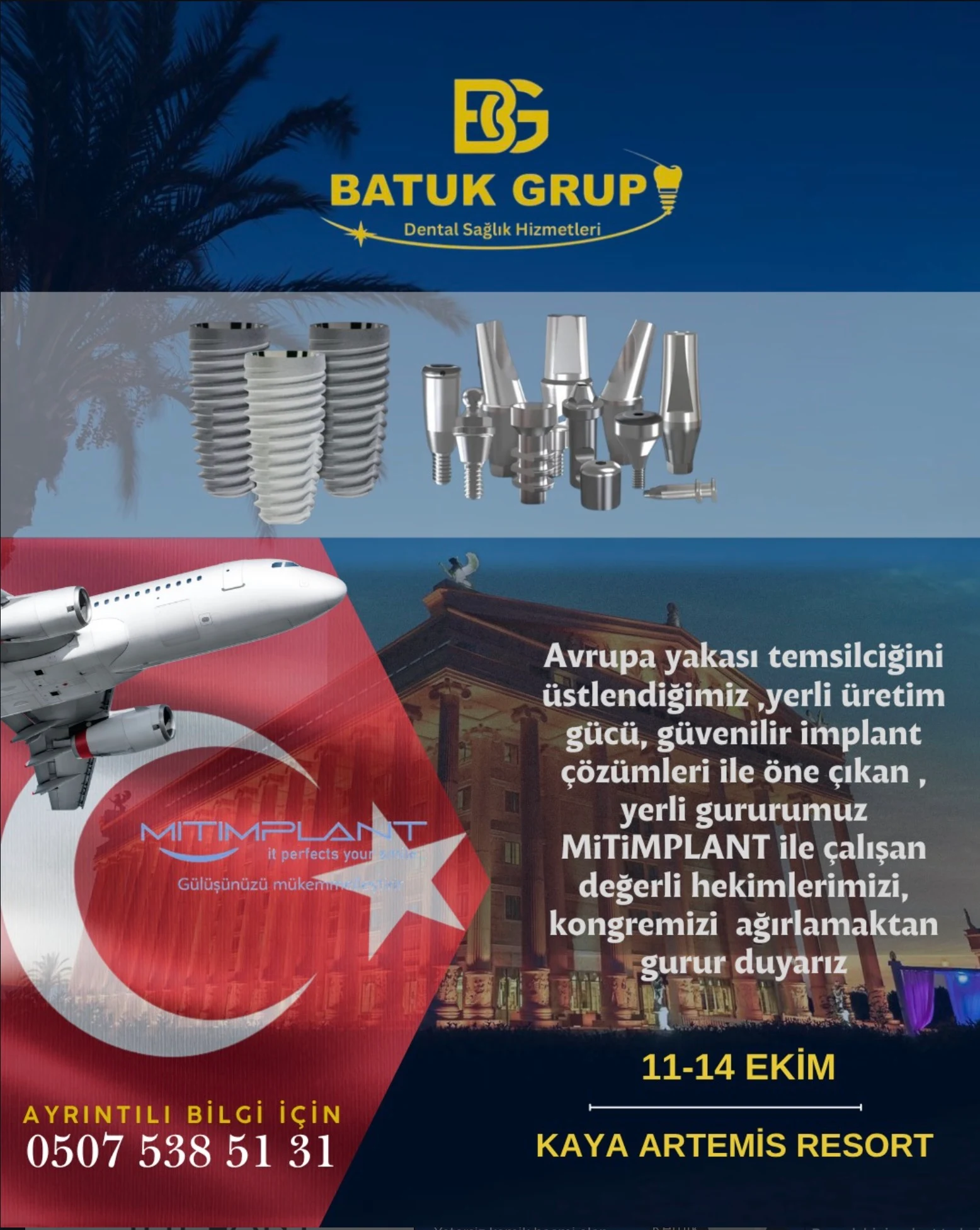 Mitimplant Kongre - Kaya Artemis Resort